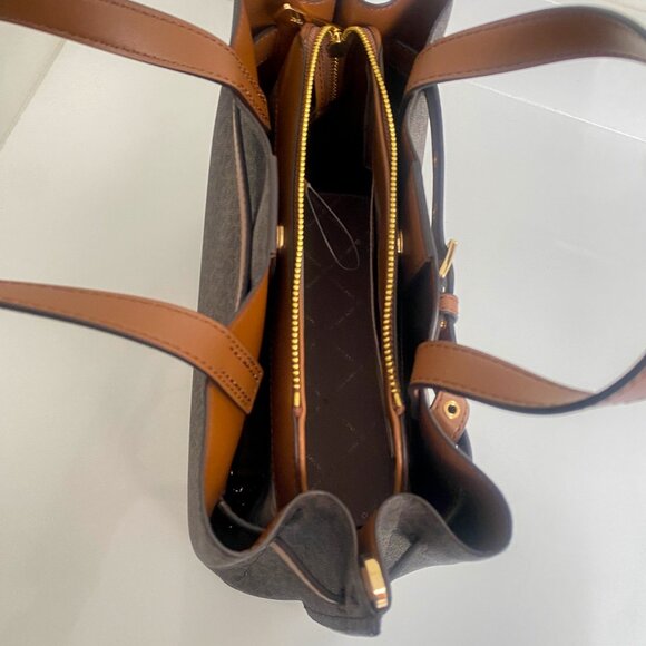 MICHAEL KORS - Emilia - Large Convertible Satchel Crossbody Purse NWOT - Picture 9 of 14